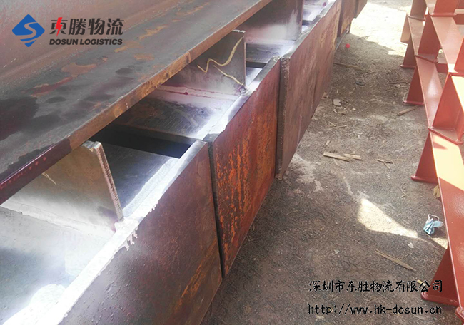 廣州至香港大件物流之工字鋼運輸