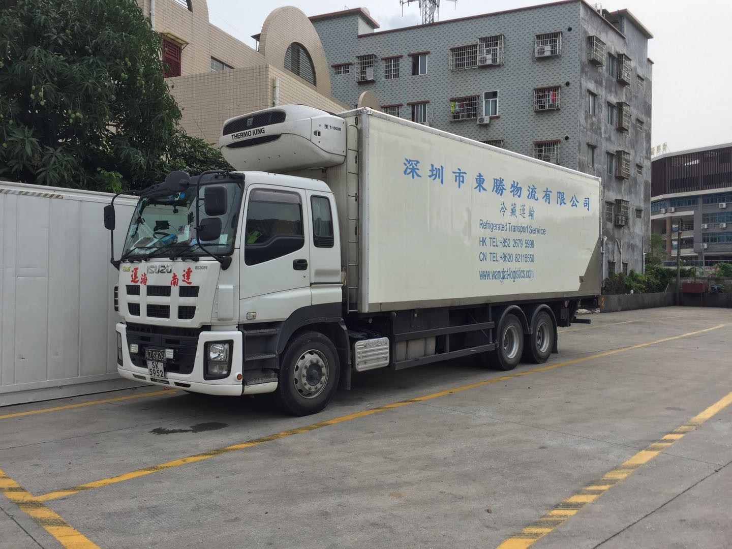 中港冷藏車，香港冷藏車，中港冷凍車，香港冷凍車，中港車行，東勝物流