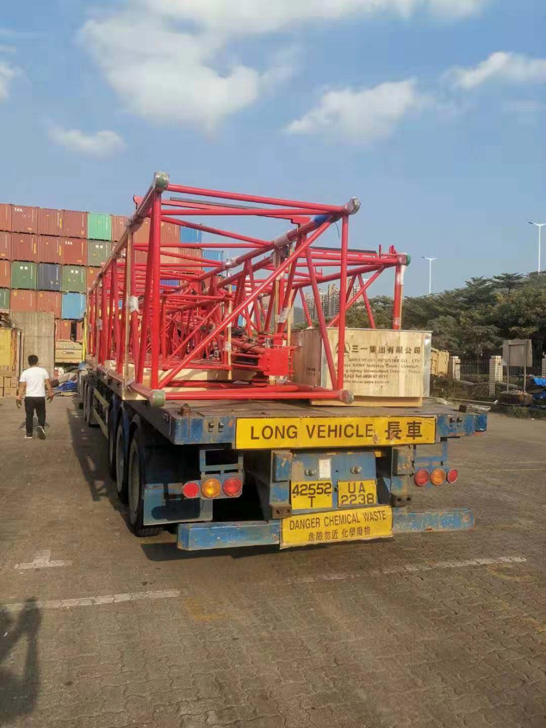 云浮大件運輸到香港--東勝物流專線