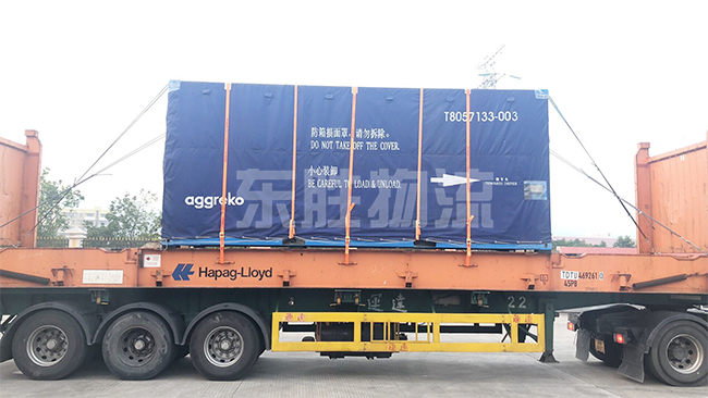 國內(nèi)貨物出口到香港，內(nèi)地出口到香港運輸案例圖