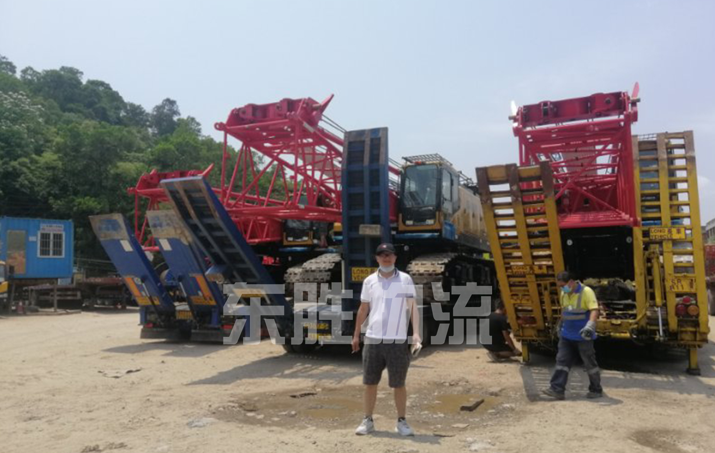 清遠物流到香港，清遠發貨到香港的運輸公司運輸案例圖